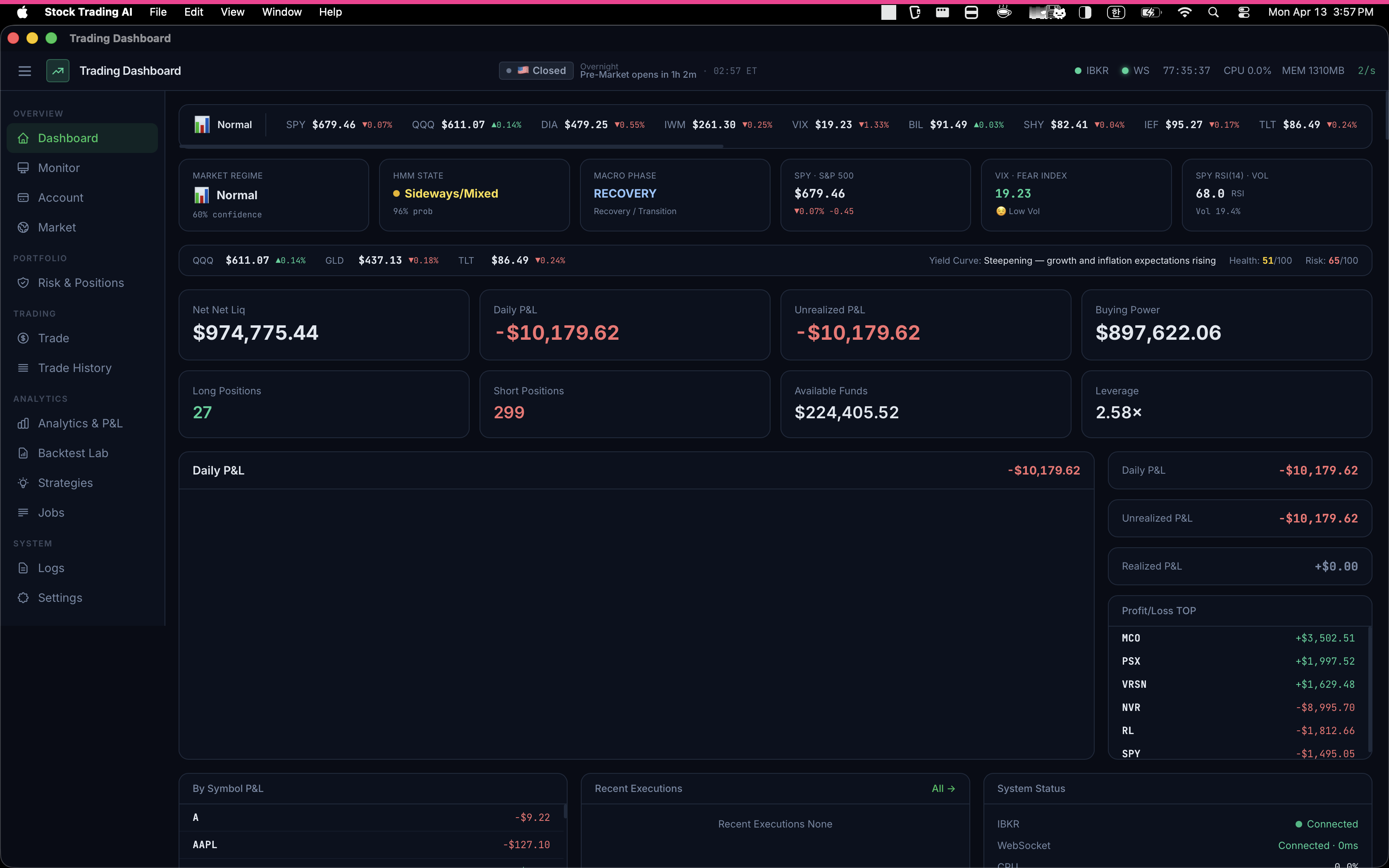 Stock Trading AI screenshot 1